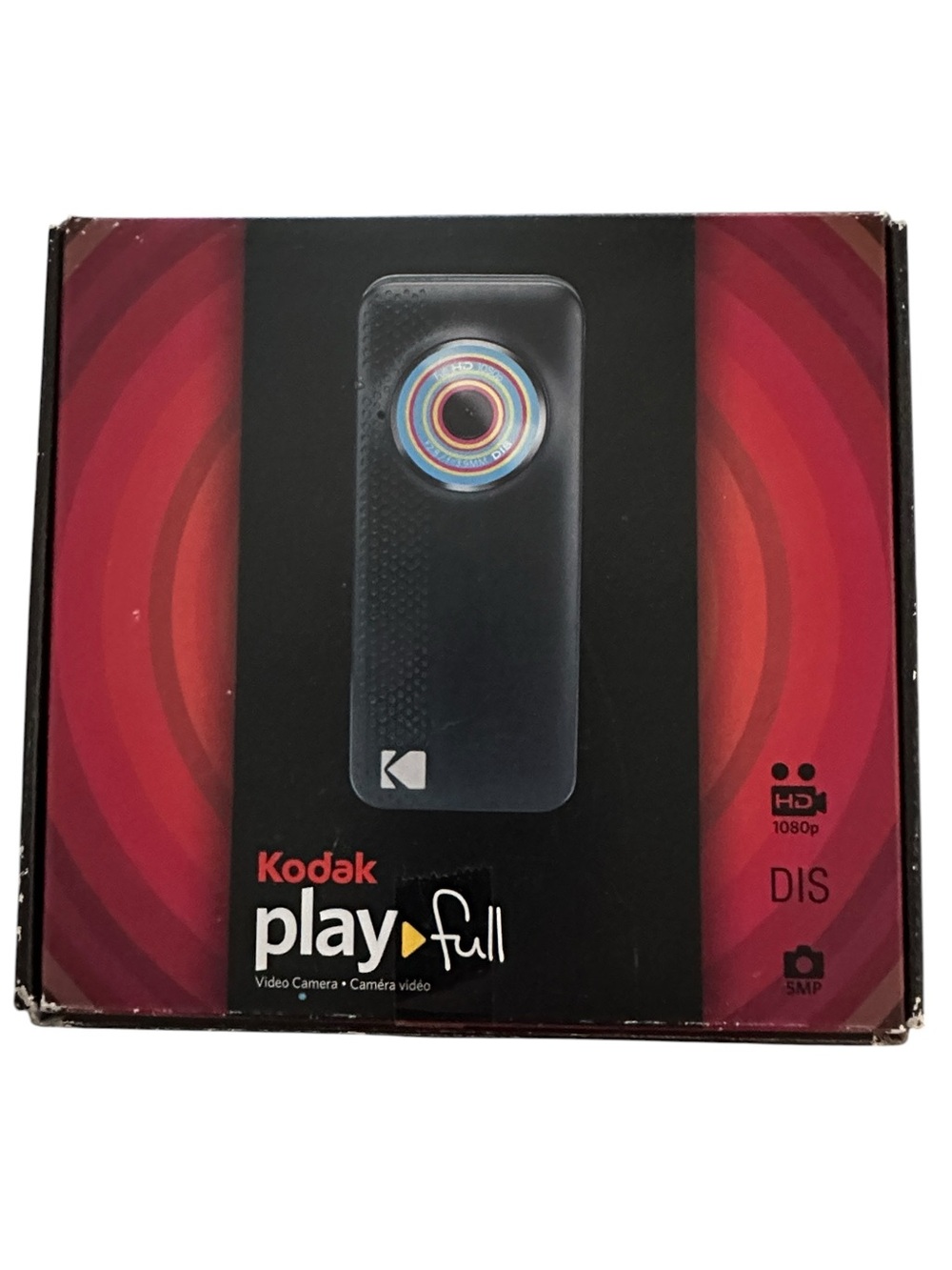 Kodak Playfull Camera Box - Black with Rainbow Lens Ring